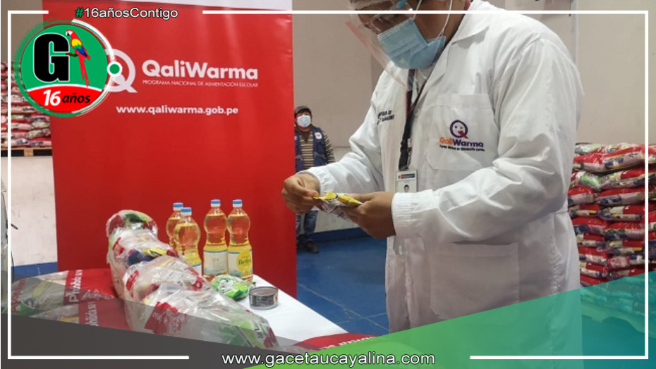 Qali Warma asegura calidad e inocuidad en alimentos para el Colegio Julio Mario Ruiz Zamora en el Barrio Huayco