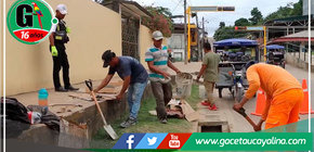 Refacción Integral de Cunetas en Contamana: Iniciativa de la Municipalidad de Ucayali para una Ciudad Más Limpia y Segura