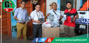 Gestos Solidarios en Manantay: Donación de Zapatillas a Niños Estudiantes 