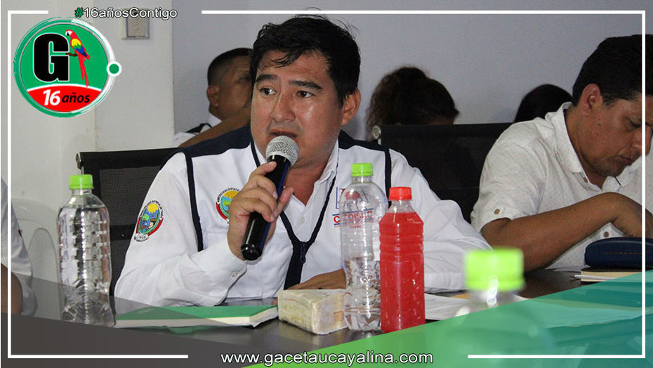 Alcalde de Yurúa Aboga por la Seguridad Ciudadana en Sesión de CORESEC
