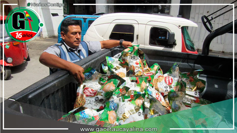 Huánuco: Autoridades inmovilizan 304 panetones que estaban por salir al mercado