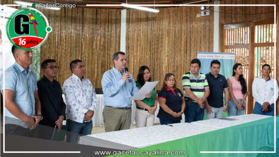 11 alcaldes firman declaración por la sostenibilidad en la provincia de Lamas