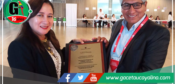 Coronel Portillo Recibe Reconocimiento Nacional por Gestión Inclusiva y Transformadora