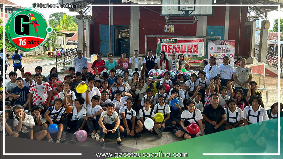 Culmina Proyecto 'Juguemos' de la Municipalidad para Fomentar la Autoprotección Infantil en Pucallpa