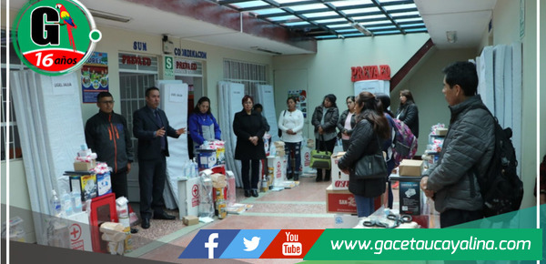 Dirección Regional de Educación de Junín entregó kits de seguridad