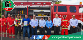 Gobierno Regional de Loreto fortalece cuerpo de bomberos