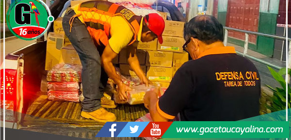 Alcalde de Ucayali encabeza esfuerzos humanitarios tras intensas lluvias en la comunidad Manco Capac