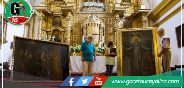 Recuperan 17 pinturas de diferentes parroquias del Cusco y Puno