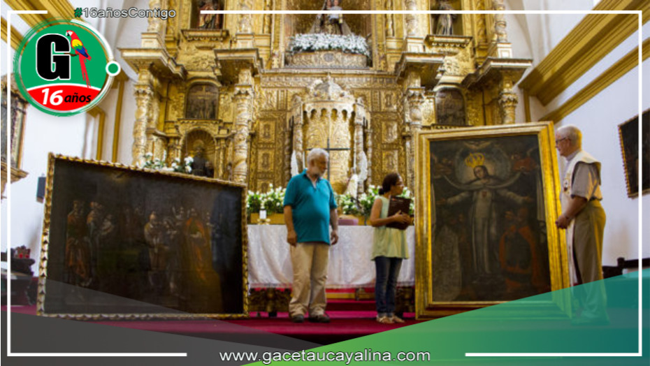 Recuperan 17 pinturas de diferentes parroquias del Cusco y Puno
