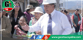 Alcalde de El Tambo entrega terrenos para infraestructura vial en Justicia Paz y Vida