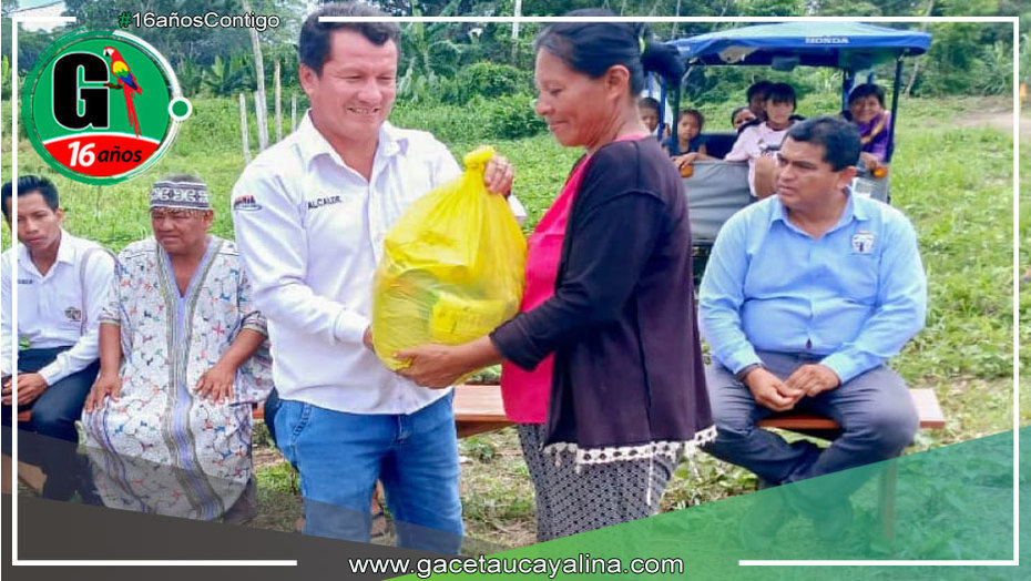 Municipalidad de Tahuania Distribuye Alimentos en Sempaya durante Aniversario