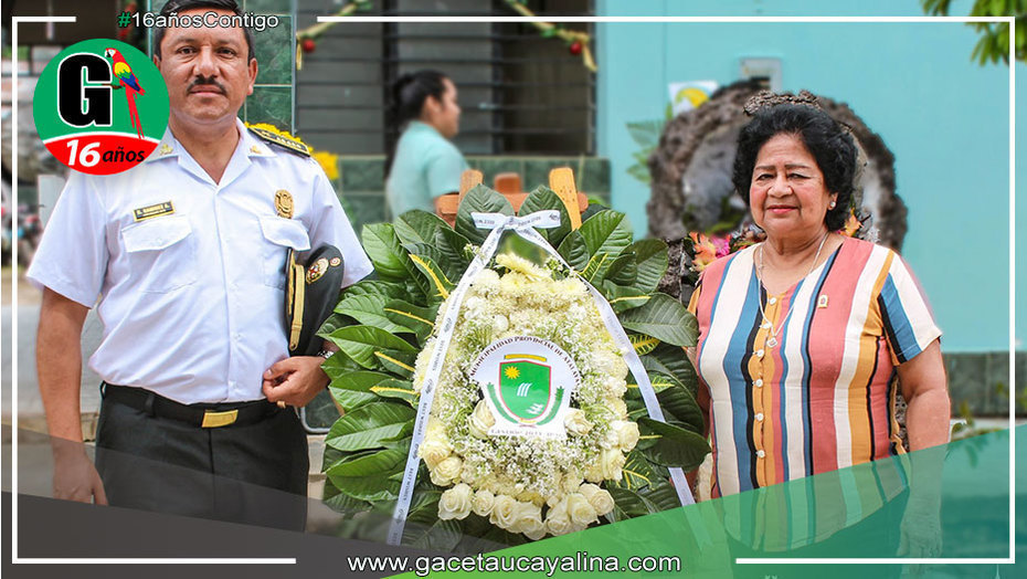 Emotivo Homenaje a la Policía Nacional del Perú en Atalaya por sus XXXV Años de Servicio