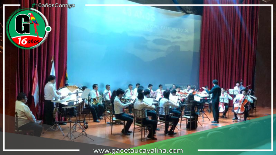 Magistral actuación de la Orquesta Sinfónica de Cusco en Machupicchu Pueblo.