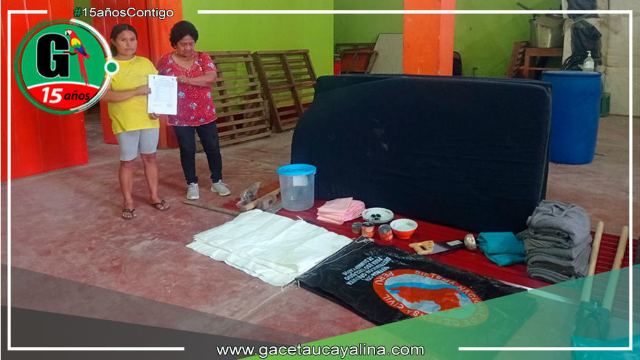 Entregan bienes de ayuda humanitaria a familia afectada por incendio en el río Urubamba