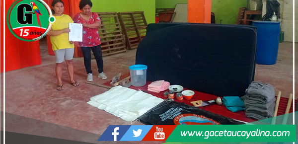 Entregan bienes de ayuda humanitaria a familia afectada por incendio en el río Urubamba