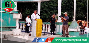 Alcalde Rodolfo Lovo Tello apertura Vacaciones Utiles 2023 en Contamana