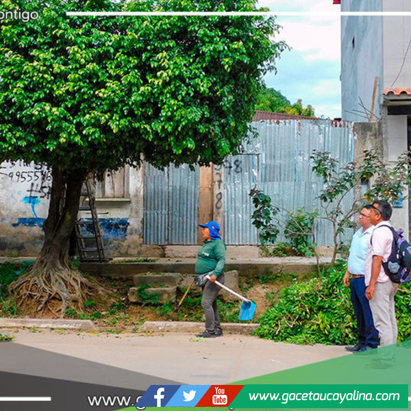 Municipalidad de Manantay adquiere maquinaria para arreglo de parques y jardines