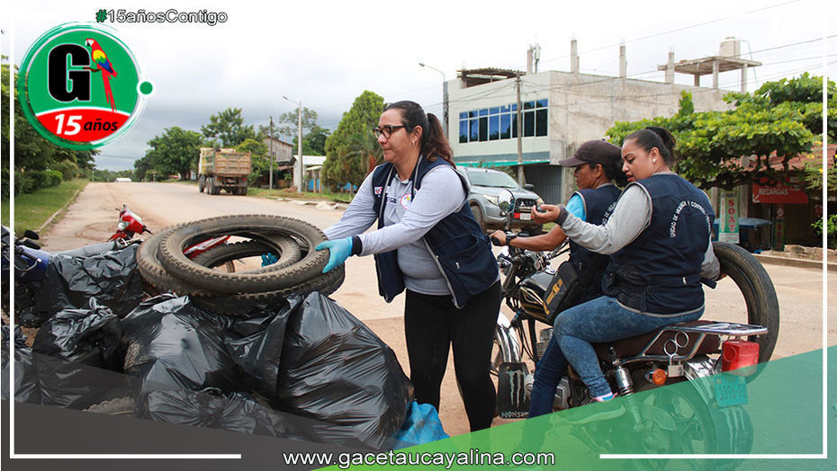 Gobierno Regional realizó jornada de eliminación de criaderos del zancudo trasmisor del dengue