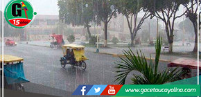 Lluvias moderadas a fuertes en la Selva norte y centro desde hoy 