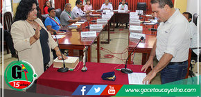 Jenny Reyna Garrido juró como Vicegobernadora Regional de Ucayali