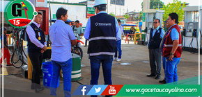 Osinerming y Goreu realizan operativos en grifos para control calidad de combustible 