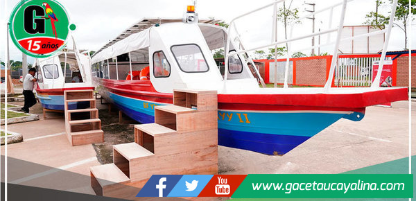 Entregan embarcaciones pesqueras con bodegas insuladas a CC.NN. de Ucayali y Cusco