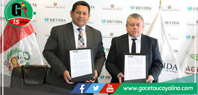 Devida y Agroideas suscriben convenio para promover el modelo perú de desarrollo productivo articulado al mercado