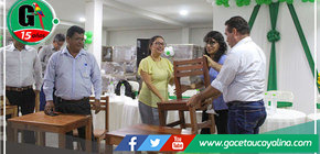 GOREU distribuirá mobiliario escolar para más de 12 mil estudiantes de inicial y secundaria