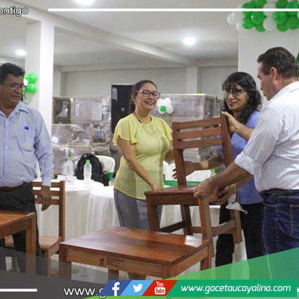 GOREU distribuirá mobiliario escolar para más de 12 mil estudiantes de inicial y secundaria