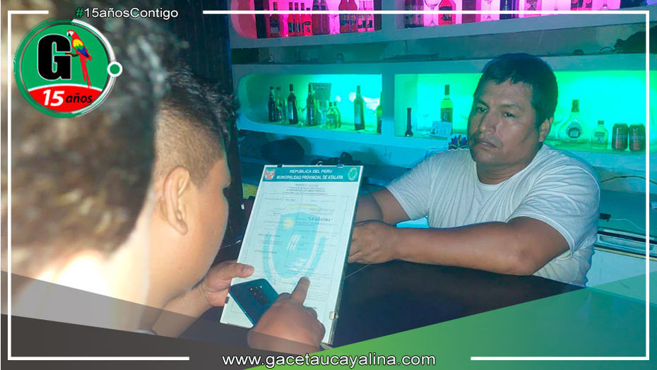 Clausuran temporalmente bares y discotecas de Atalaya, por incumplir Ordenanza Municipal en Atalaya