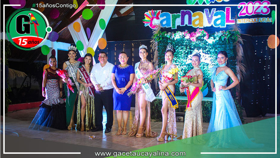 Yarinacocha proclamó a su Miss Carnaval Intercultural 2023