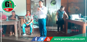 Alcalde de la municipalidad distrital de Yurúa participa de reunión de trabajo por la comisión de transfronteriza en Breu 