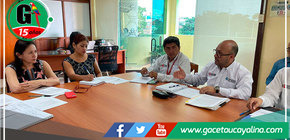 Otass articula esfuerzos con municipio provincial para mejorar servicios de saneamiento en Pucallpa