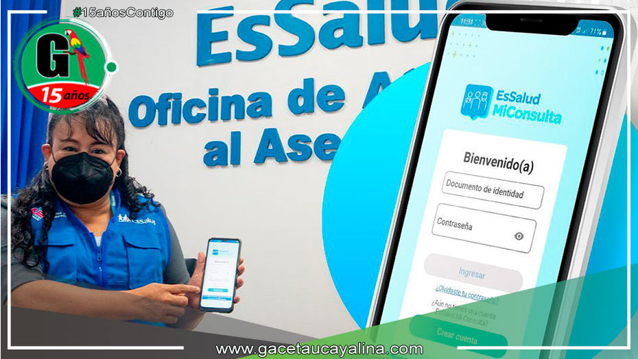 EsSalud Ucayali promueve uso de aplicativo EsSalud Mi Consulta