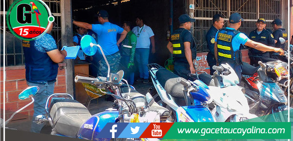 En operativo conjunto municipio manantaíno interviene locales de venta de motos y motokars