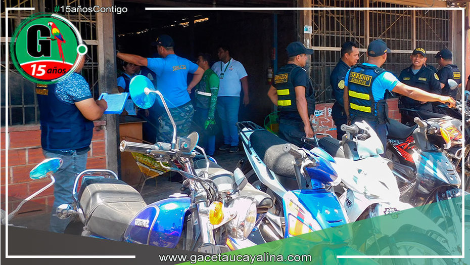 En operativo conjunto municipio manantaíno interviene locales de venta de motos y motokars