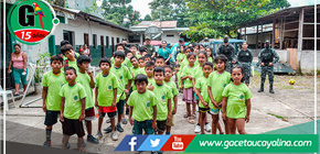 Clausura de Vacaciones Útiles promovida por la Policía Nacional con el apoyo de la Municipalidad de Atalaya
