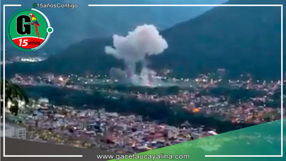 Explosión en cuartel militar de Quillabamba deja 11 heridos leves y viviendas dañadas