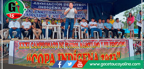 Gobernador regional anunció construcción de estadio en San Pablo de Tushmo