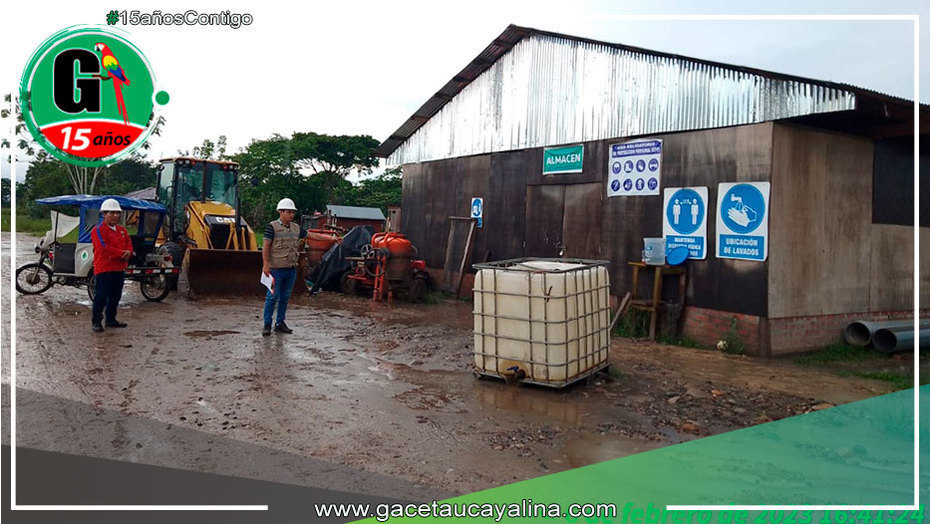 Gerencia de Obras visitó obra de construcción de agua en Caserío Santa Rosa Atalaya