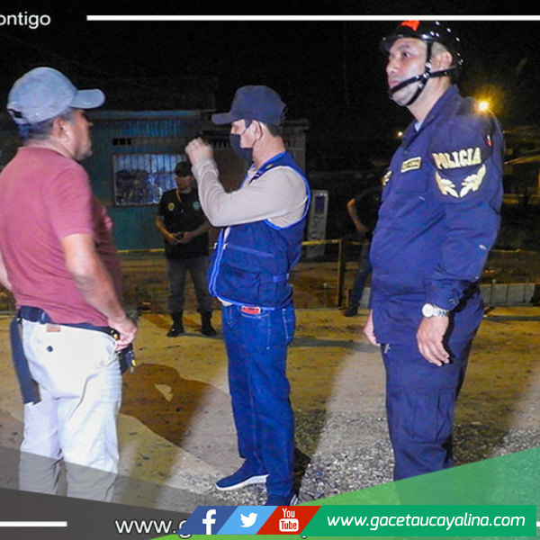 Alcalde de Manantay participó en operativo de erradicación de fumaderos  