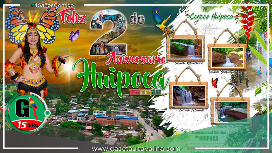 El distrito de Huipoca celebró su II Aniversario de creación política