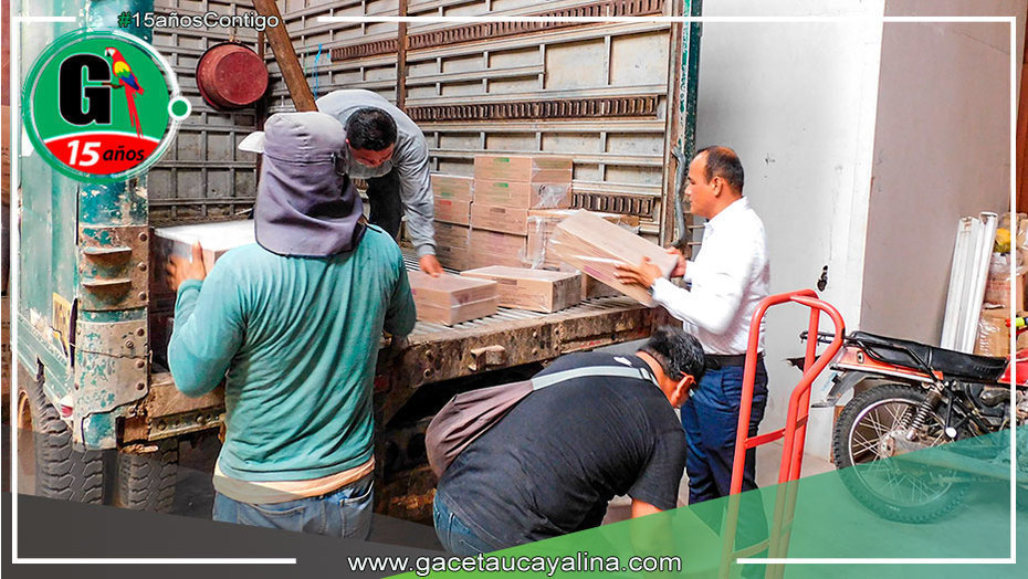 Municipalidad de Manantay y Ugel de Coronel Portillo entregaron material educativo