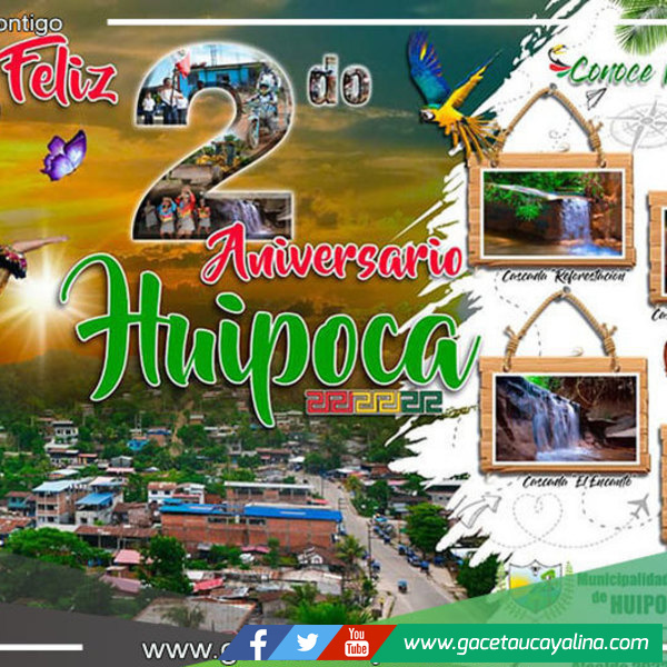 El distrito de Huipoca celebró su II Aniversario de creación política