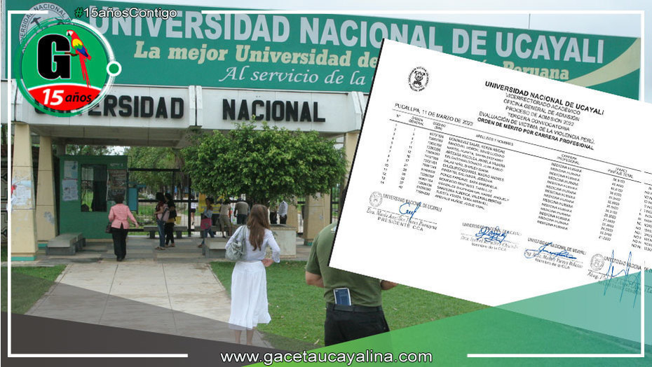 Conozca los resultados del Proceso de Admisión 2023 UNU en diversas modalidades