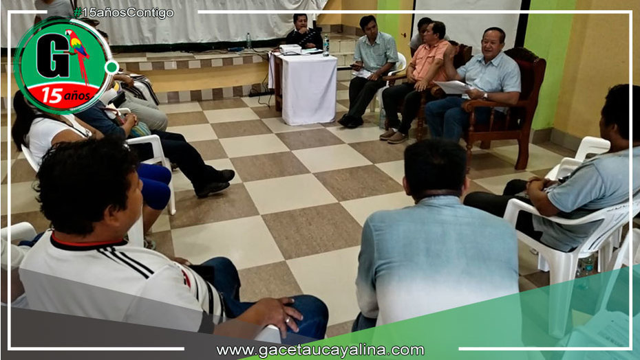 Dirigentes Indígenas de Atalaya exigen la ejecución de proyectos para sus comunidades y no mirar sólo la ciudad