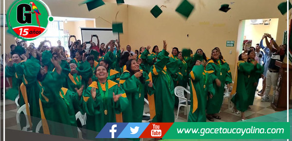 36 atalayinos con grado de bachiller de la UNIA egresaron en Atalaya