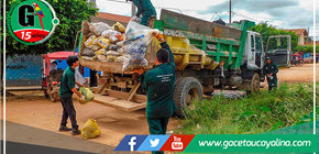 Municipio de Manantay realizó recojo de basura en instituciones educativas del distrito 