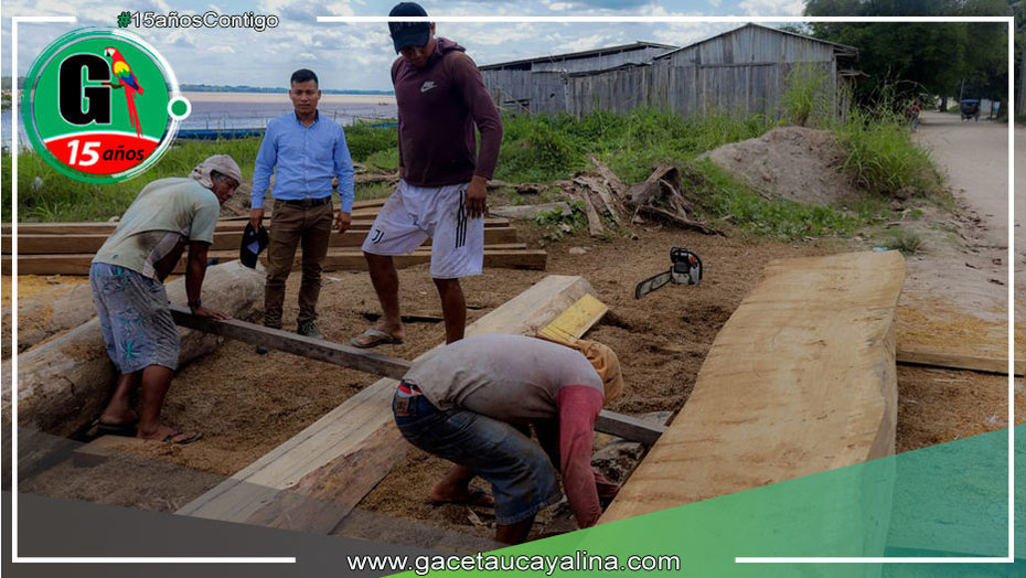 Municipalidad Provincial de Ucayali inició los trabajos de construcción del puente en A.H 8 de mayo