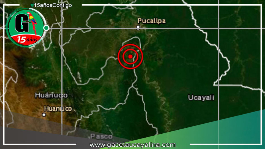Huánuco fue remecida esta madrugada por un temblor de regular intensidad de de magnitud 4.4